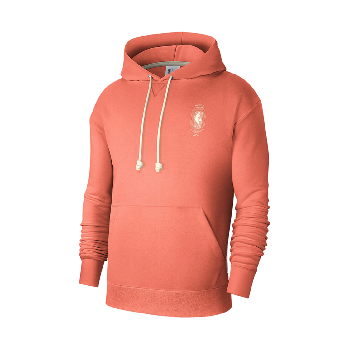 FQ3622-643 Nike Team 31 Standard Issue Dri-Fit NBA Pullover Hoodie Light Wild Mango