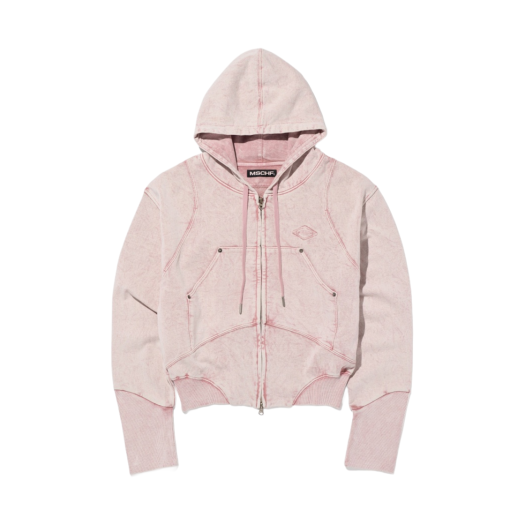 トップス MSCHF CUT OFF HOODIE WASHED PINK BROWN W) 미스치프 컷 오프 후드 워시드 핑크 브라운 | Mischief | KREAM