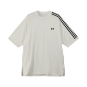 Y-3 3S Short Sleeve T-Shirt Off White Black