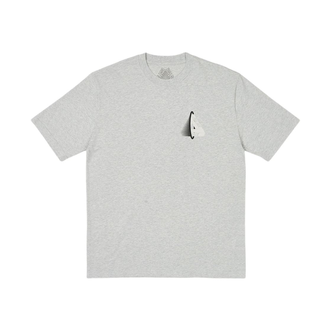 팔라스 트라이보이드 티셔츠 그레이 말 - 23FW(Palace Tri-Void T-Shirt Grey Marl - 23FW) - 2