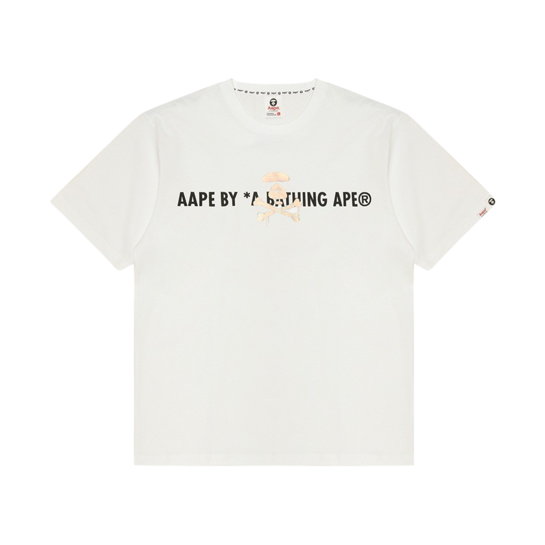 에이프 베이직 티 화이트