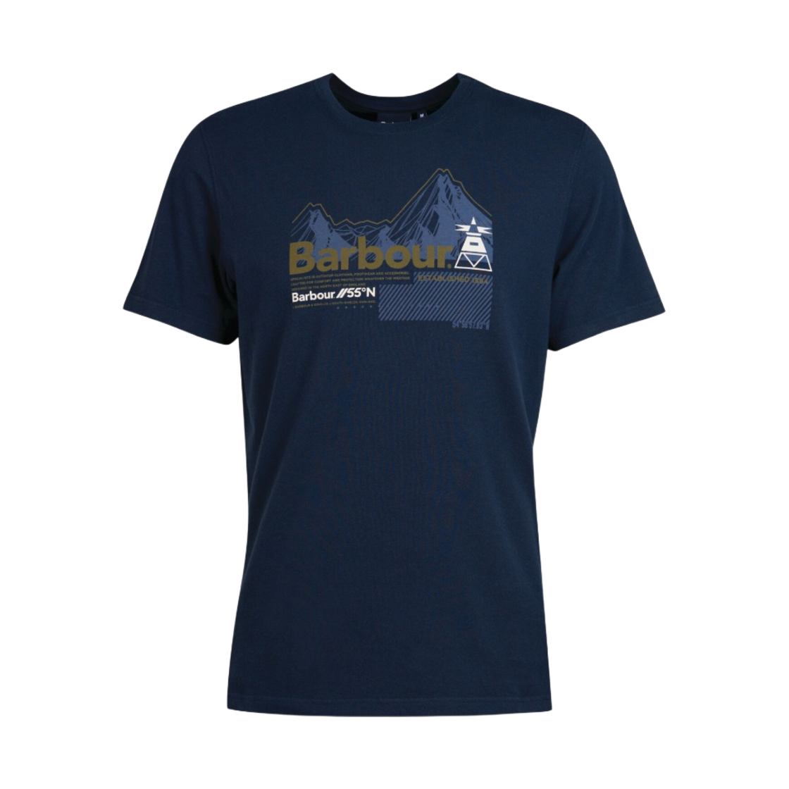 MTS1099NY91 Barbour Sancton T-Shirt Navy
