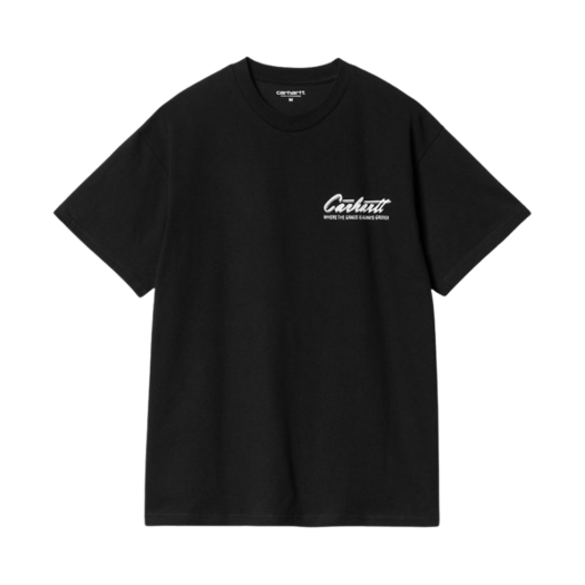 Carhartt WIP Green Grass T-Shirt Black