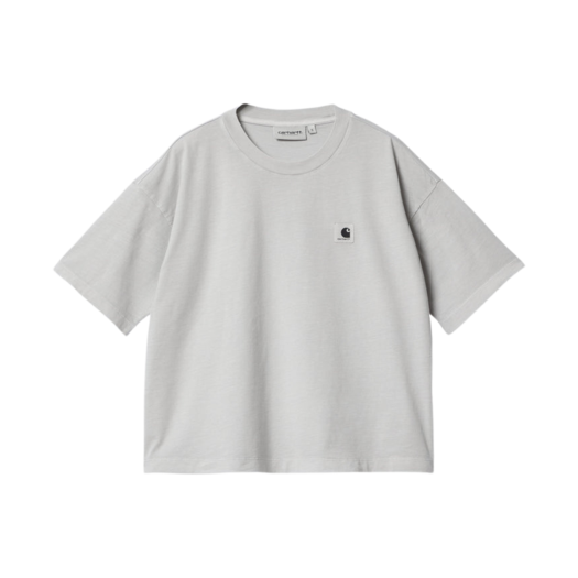 (W) Carhartt WIP Nelson T-Shirt Sonic Silver