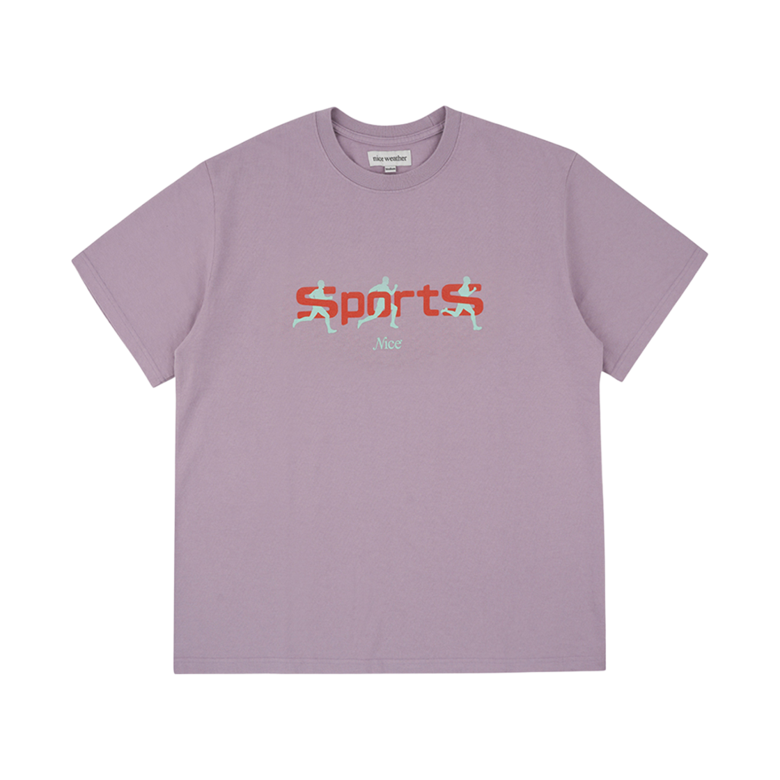 S34743 Nice Weather Apparel Sports T-Shirt Purple