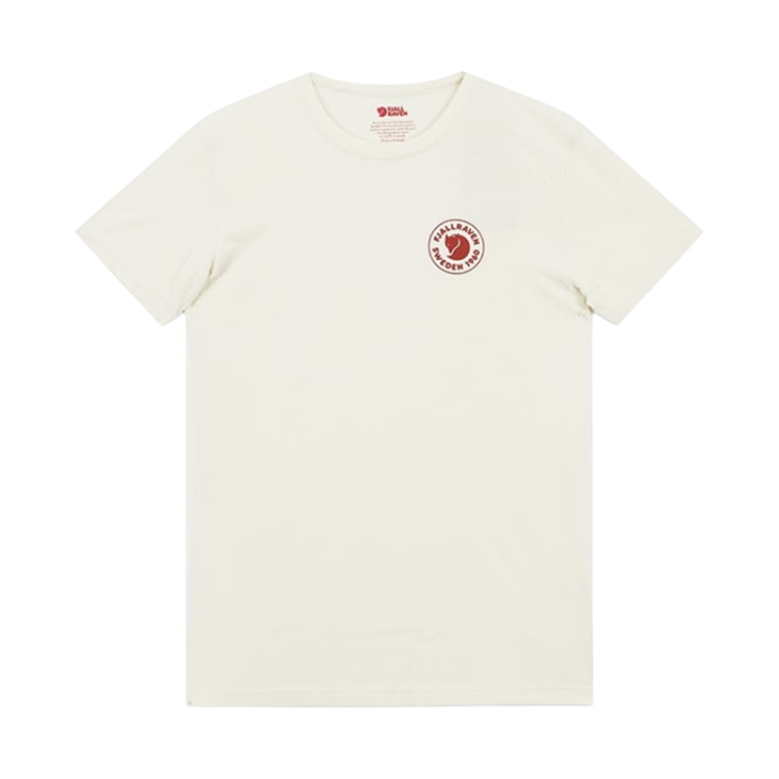 87313-113 Fjallraven Logo T-Shirt Ivory
