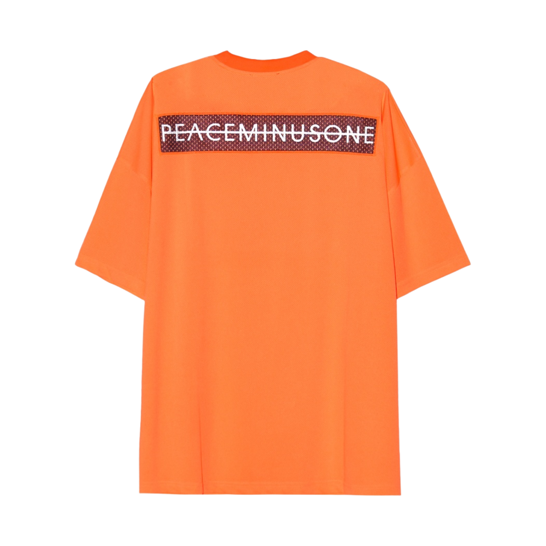 PMOTS021OR Peaceminusone Mesh T-Shirt #1 Orange