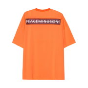 Peaceminusone Mesh T-Shirt #1 Orange