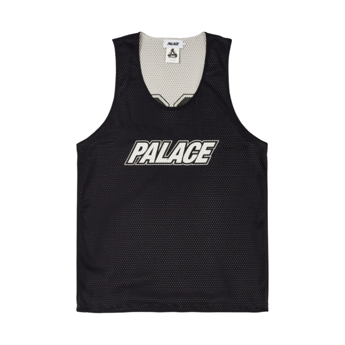 팔라스 메쉬 리버소 보더 베스트 블랙 - 24SS
