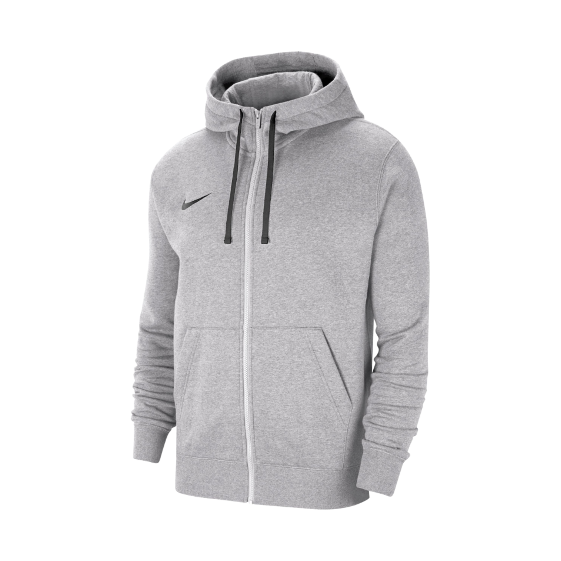 나이키 파크 스우시 풀 집 후드 그레이 헤더(Nike Park Swoosh Full Zip Hoodie Grey Heather)