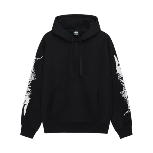 ★24SS 最新作★STUSSY DAVID CARSON VESPA HOODIE Stussy David Carson Vespa Hoodie Ash Heather Men's - SS24 - US