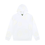 Denim Tears Mono Cotton Wreath Sweatshirt White
