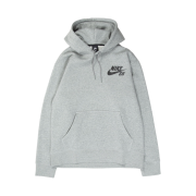Nike SB Icon Pullover Hoodie Dark Grey Heather Black - Asia