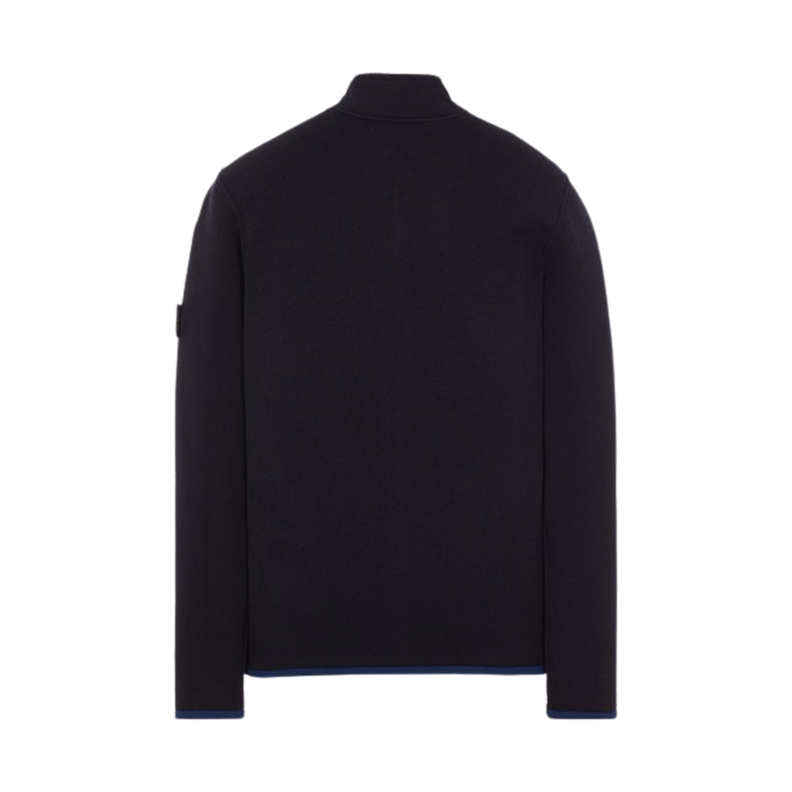 스톤 아일랜드 503A1 스트레치 울 니트 가디건 네이비 블루 - 23FW(Stone Island 503A1 Stretch Wool Knit Cardigan Navy Blue - 23FW) - 2