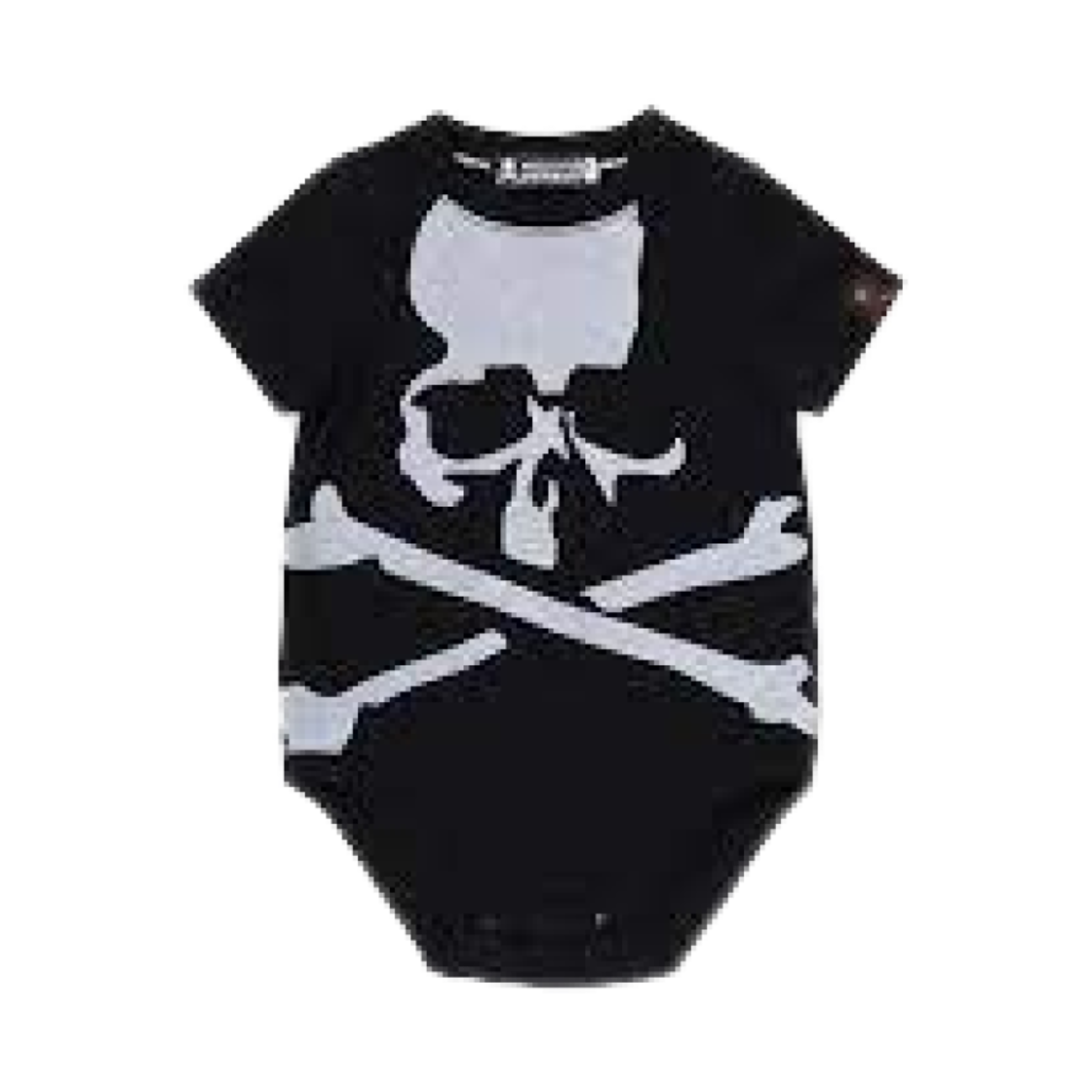 (키즈) 베이프 x 마스터마인드 에이프 헤드 바디수트 화이트((Kids) BAPE x Mastermind Ape Head Bodysuit White) - 1