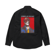 Supreme American Psycho Work Shirt Black - 23FW