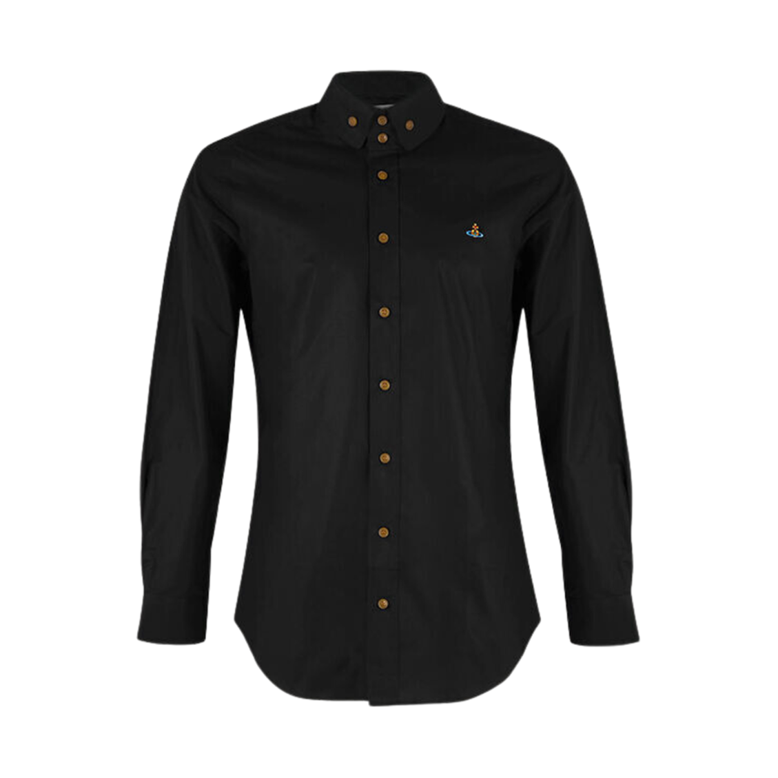 비비안 웨스트우드 투 버튼 크롤 셔츠 블랙(Vivienne Westwood Two Button Krall Shirt Black) - 1