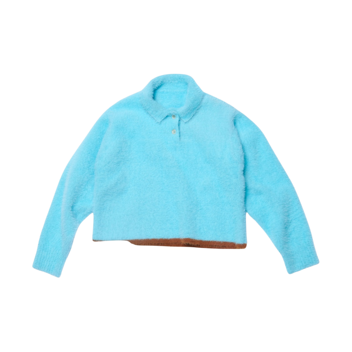 (W) 자크뮈스 르 폴로 네브 플러피 롱슬리브 라이트 블루