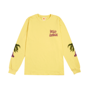 HS x Hank Palm Tree LS Tee Yellow