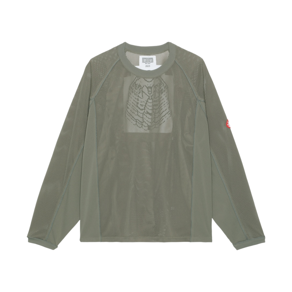카브엠트 메쉬 래글런 롱슬리브 티셔츠 그린 - 23SS(Cav Empt Mesh Raglan Long Sleeve T-Shirt Green - 23SS) - 1