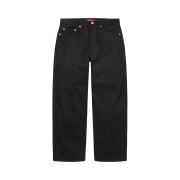 Supreme Rigid Baggy Selvedge Jean Rigid Black - 25SS
