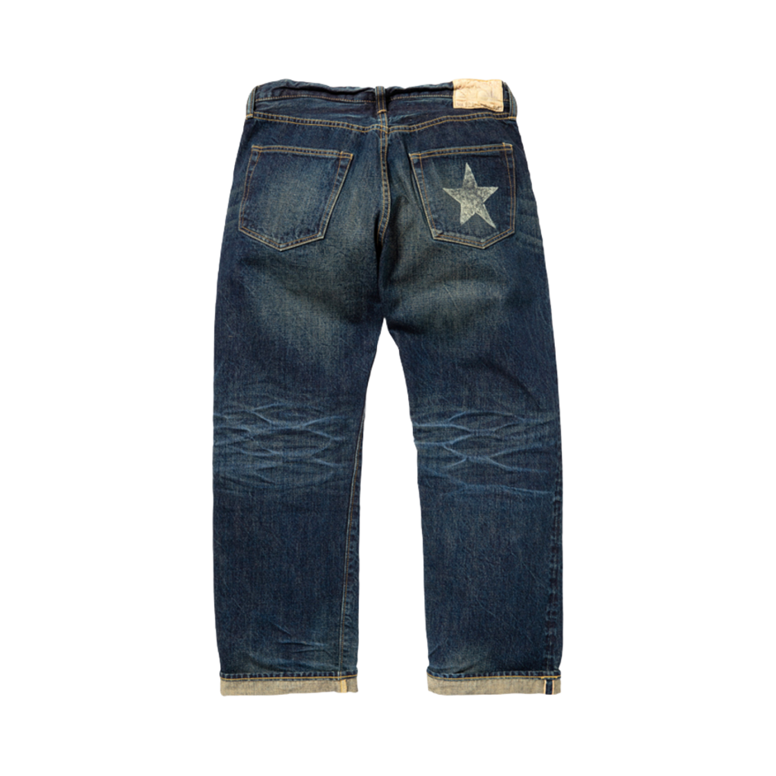 슈가 케인 14온즈 파이버 데님 론 스타 진 5 이어 에이지드 유즈드 워시(Sugar Cane 14 oz. Fiber Denim Lone Star Jeans 5 Year Aged Used Wash) - 2