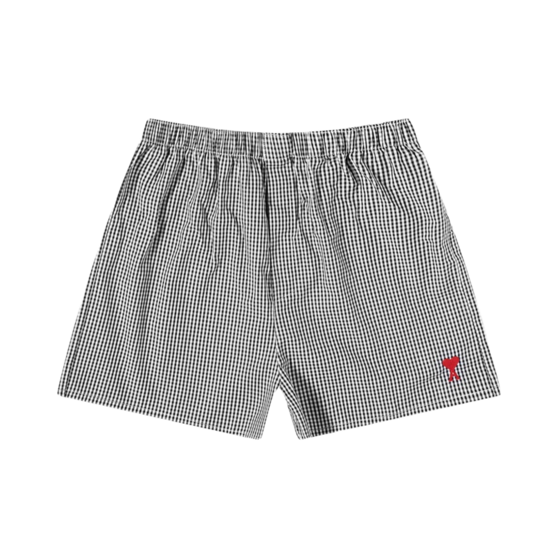 아미 스몰 로고 복서 블랙 화이트(AMI De Coeur Boxer Black White) - 1