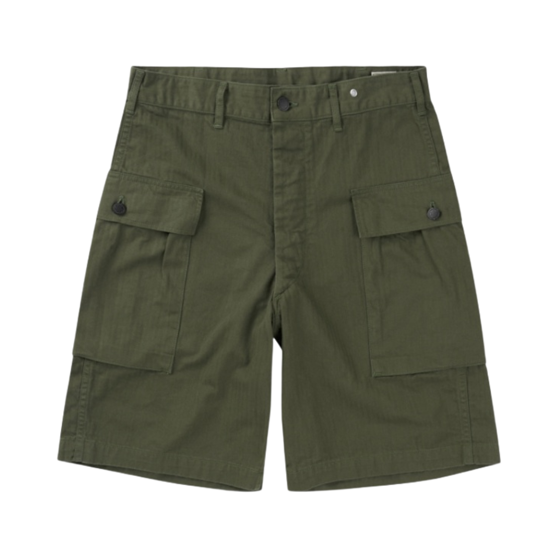 오어슬로우 7250 US 아미 투 포켓 카고 쇼츠 US 아미 그린(Orslow 7250 US Army Two Pockets Cargo Shorts Army Green)