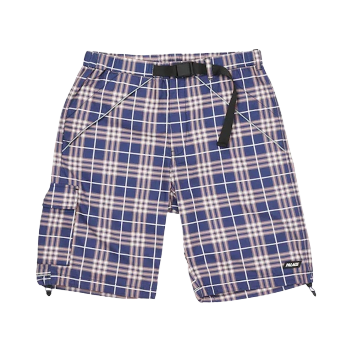 팔라스 디플렉터 쇼츠 네이비 체크 - 22FW(Palace Deflector Shorts Navy Check - 22FW) - 1