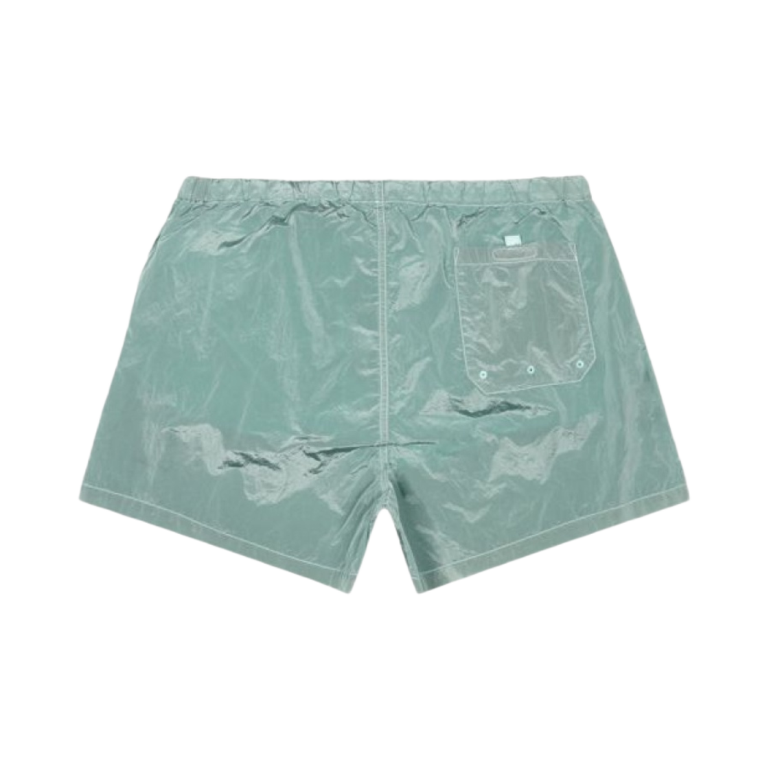 스톤 아일랜드 B0643 나일론 메탈 스위밍 트렁크 아쿠아 - 21SS(Stone Island B0643 Nylon Metal Swimming Trunk Aqua - 21SS) - 2