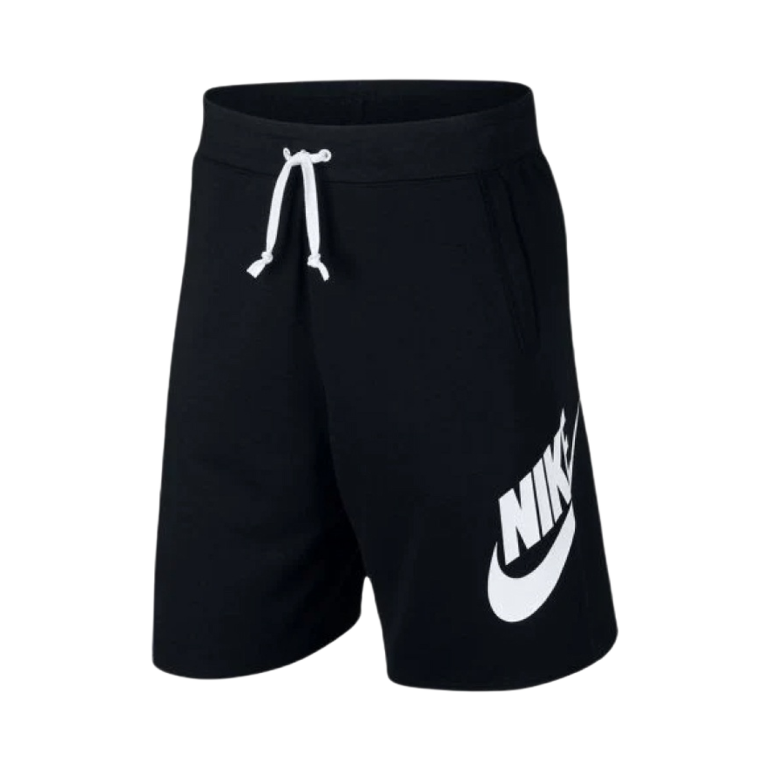 나이키 NSW 얼럼나이 프렌치 테리 쇼츠 블랙 - 아시아(Nike NSW Alumni French Terry Shorts Black - Asia)