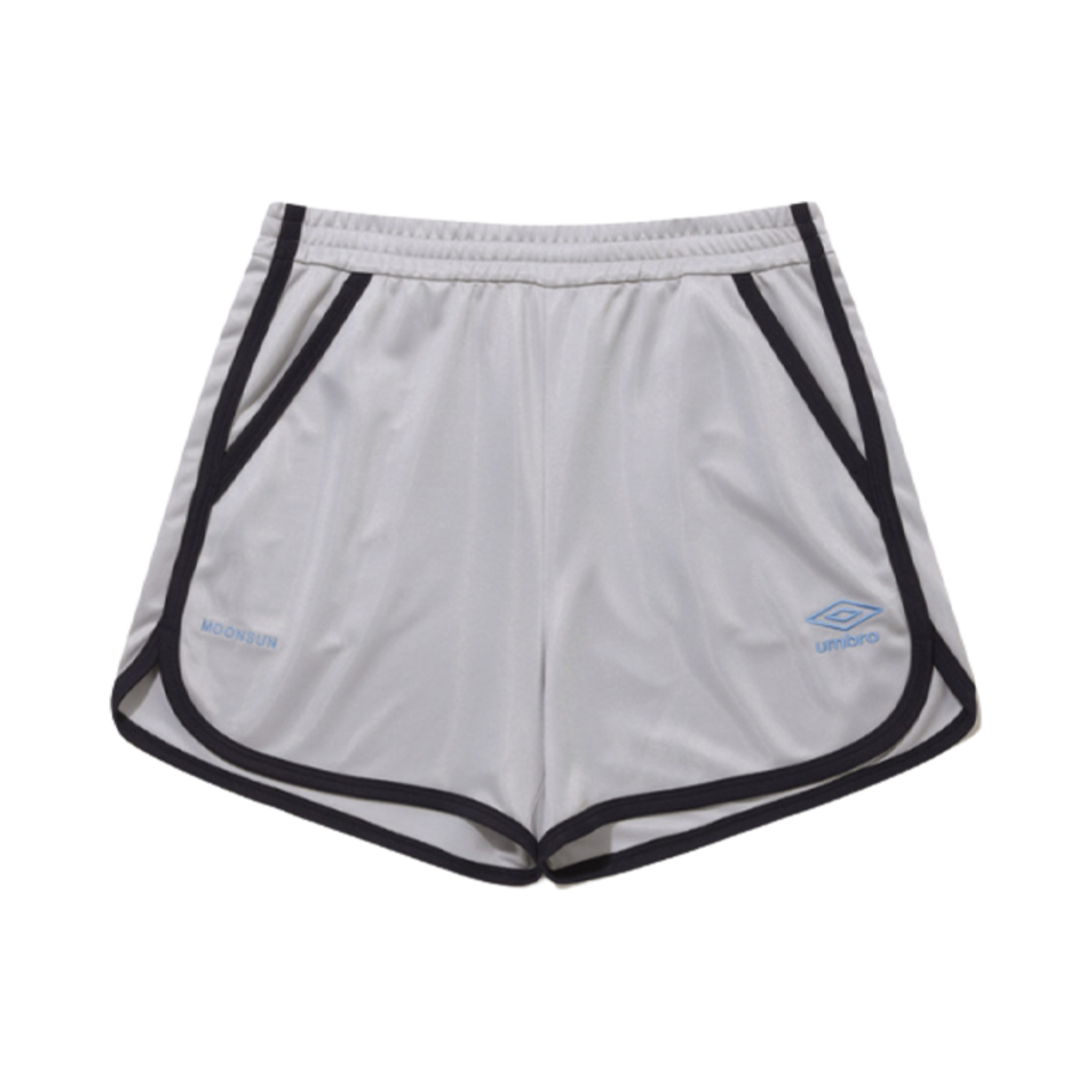 (W) 엄브로 x 문선 링거 쇼츠 실버((W) Umbro x Moonsun Ringer Shorts Silver)