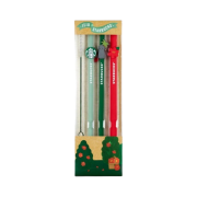 Starbucks 21 Jeju Camellia Silicon Straw (Set of 3)