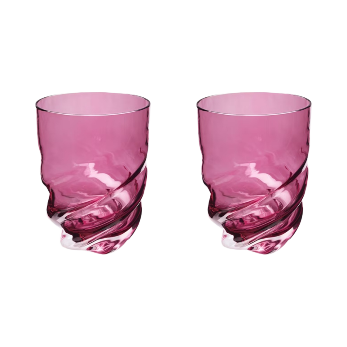 루이비통 트위스트 글래스 베네치안 루비 (2개 세트)(Louis Vuitton Twist Glasses Venetian Ruby (Set of 2))