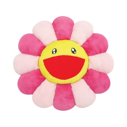 Kaikai Kiki Flower Cushion 60cm Pink
