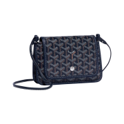 Goyard Plumet Pocket Wallet Navy Blue