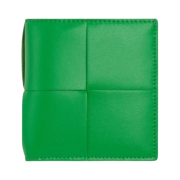 Bottega Veneta Slim Bi-Fold Wallet Parakeet