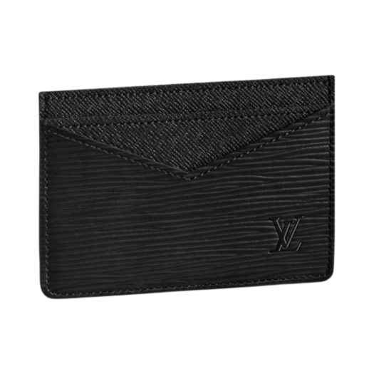 Louis Vuitton Neo Porte Cartes Epi Black
