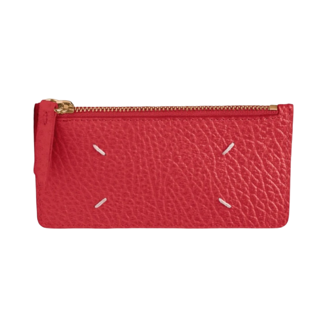 메종 마르지엘라 포 스티치 카드 홀더 지갑 오뜨 레드(Maison Margiela Four Stitches Card Holder Wallet Haute Red) - 1