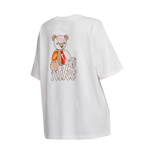 (W) Nike NSW Bear T-Shirt White - Asia