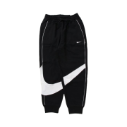 Nike Swoosh Fleece Pants Black White - Asia