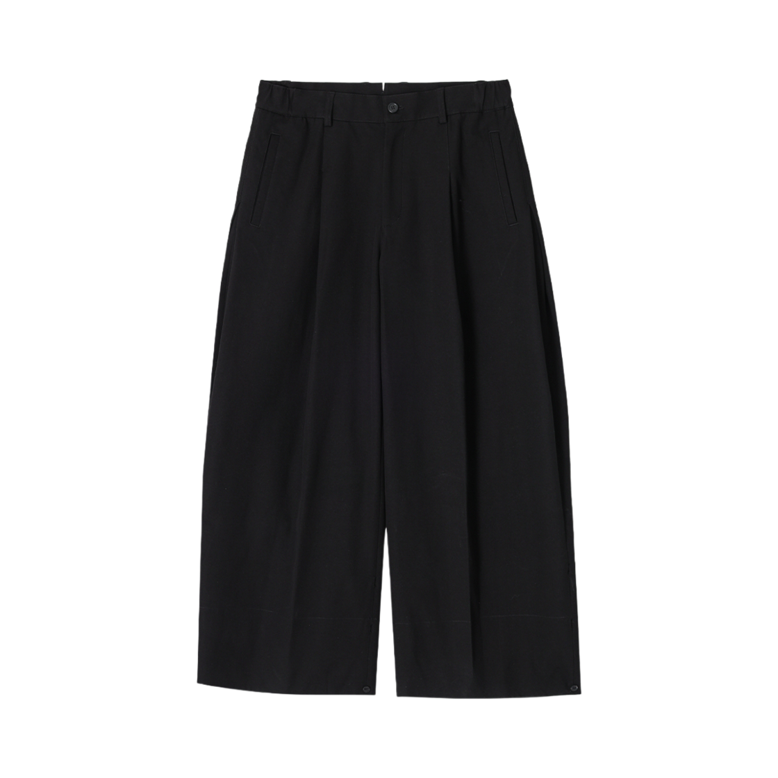SH2PT207BK Songzio Homme Wide Flare Pants Black