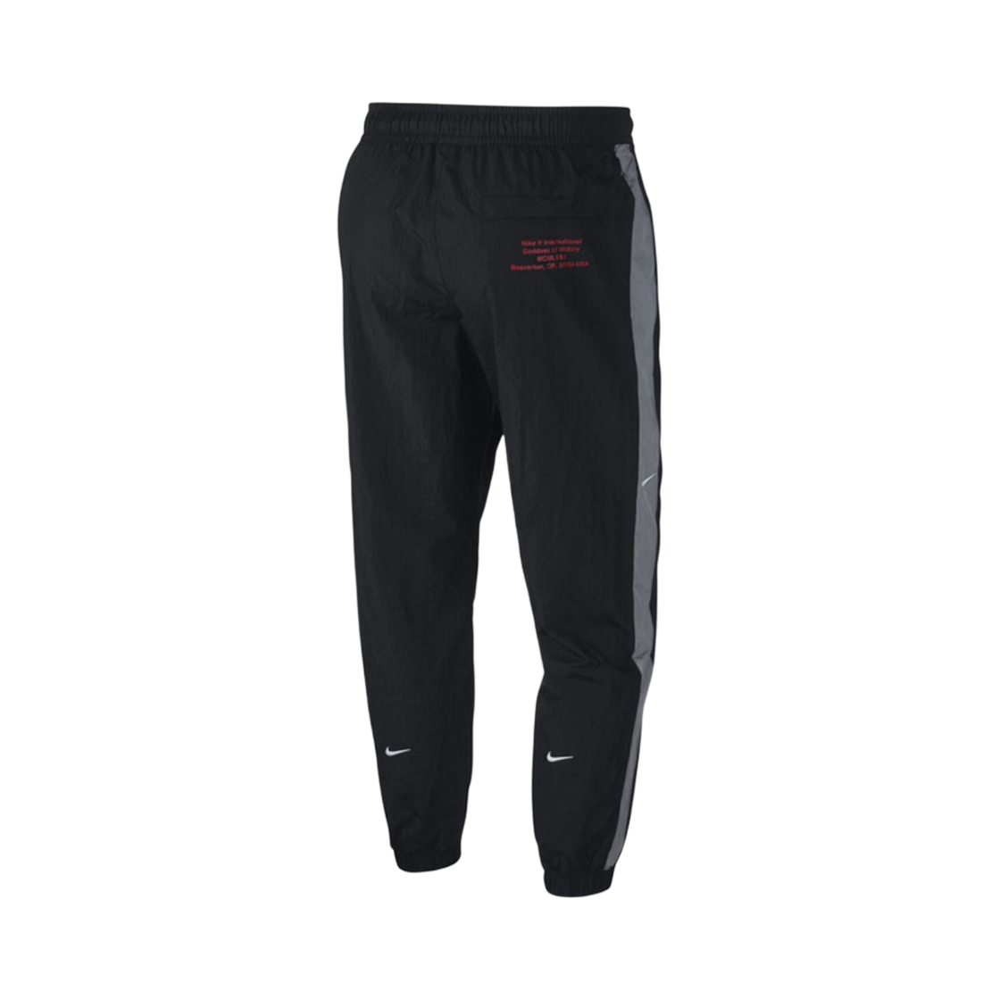 나이키 NSW 스우시 우븐 팬츠 블랙 파티클 그레이 - US/EU(Nike NSW Swoosh Woven Pants Black Particle Grey - US/EU) - 2