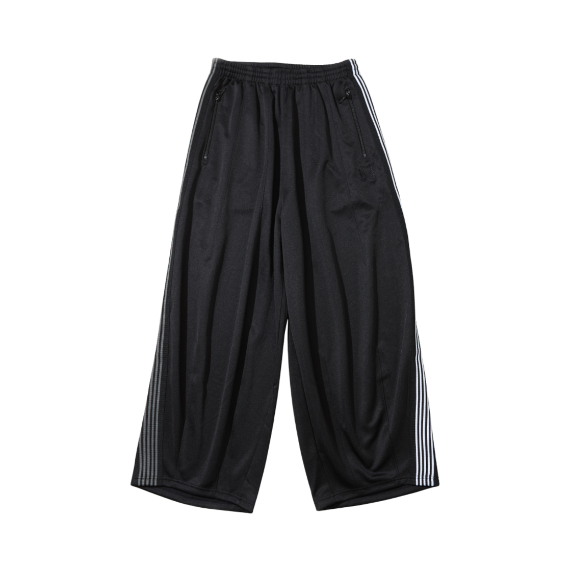 니들스 H.D. 트랙 팬츠 블랙 - 에크루 20주년 한정