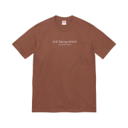 Supreme Still Talking T-Shirt Brown - 22SS