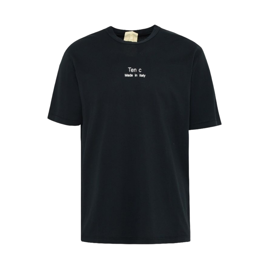 텐씨 마니카 코르타 티셔츠 블랙(Ten C Manica Corta T-Shirt Black)