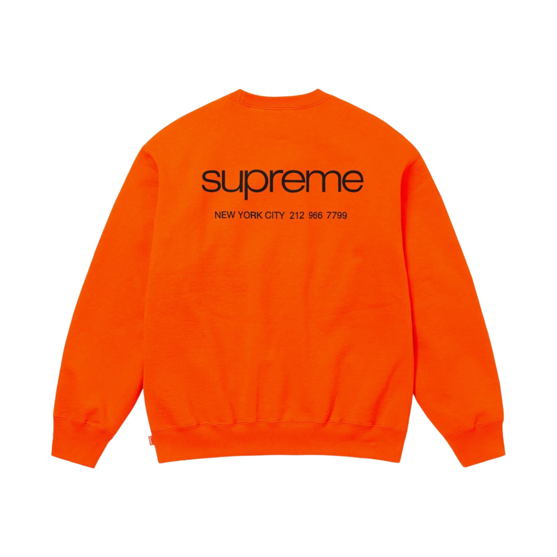 Supreme Nyc Crewneck \"Dark Orange\" Lサイズ Supreme NYC Crewneck (FW23) - $148