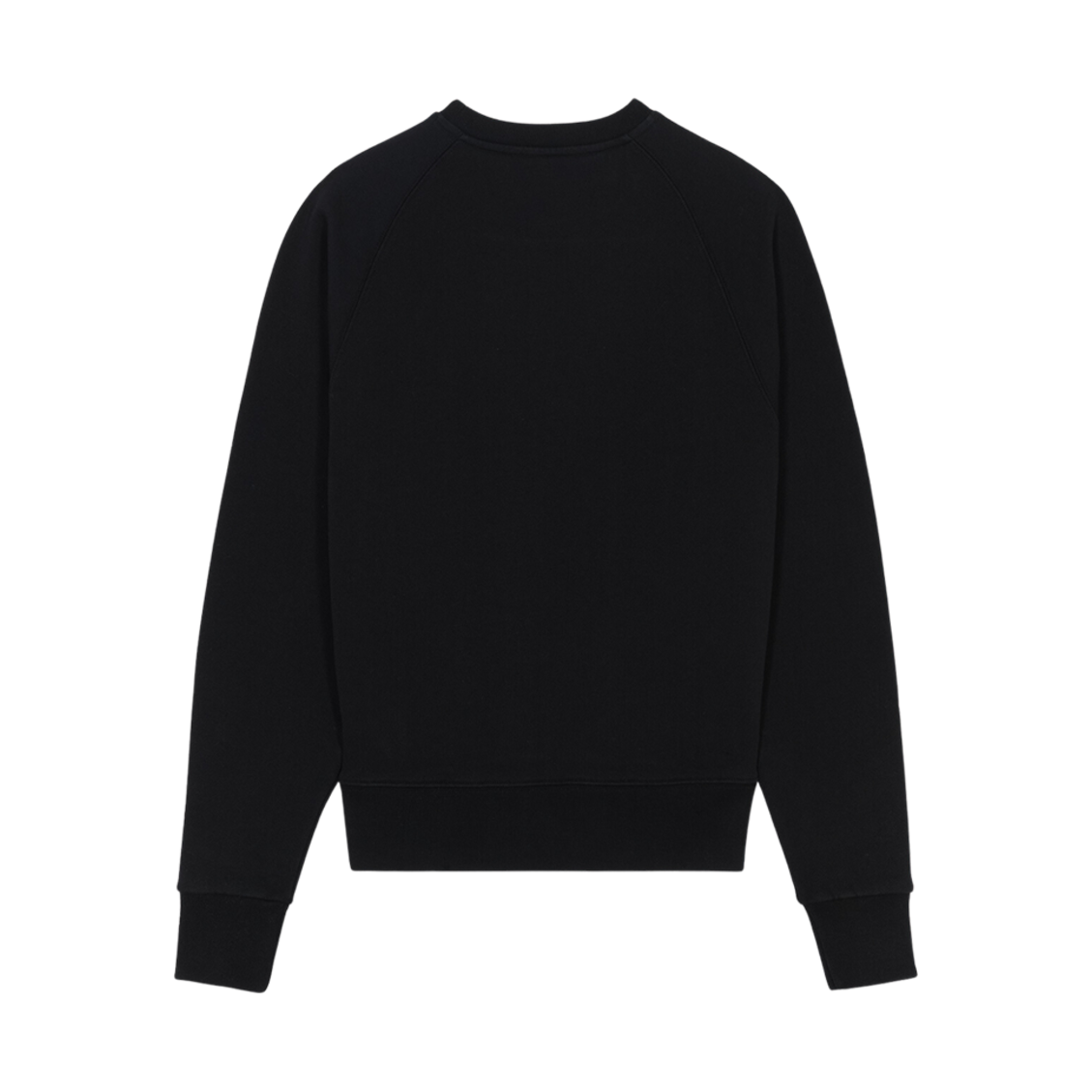 (W) 메종 키츠네 레드 앤서니 버릴 어드저스티드 스웨트셔츠 블랙((W) Maison Kitsune Red Anthony Burrill Adjusted Sweatshirt Black) - 2