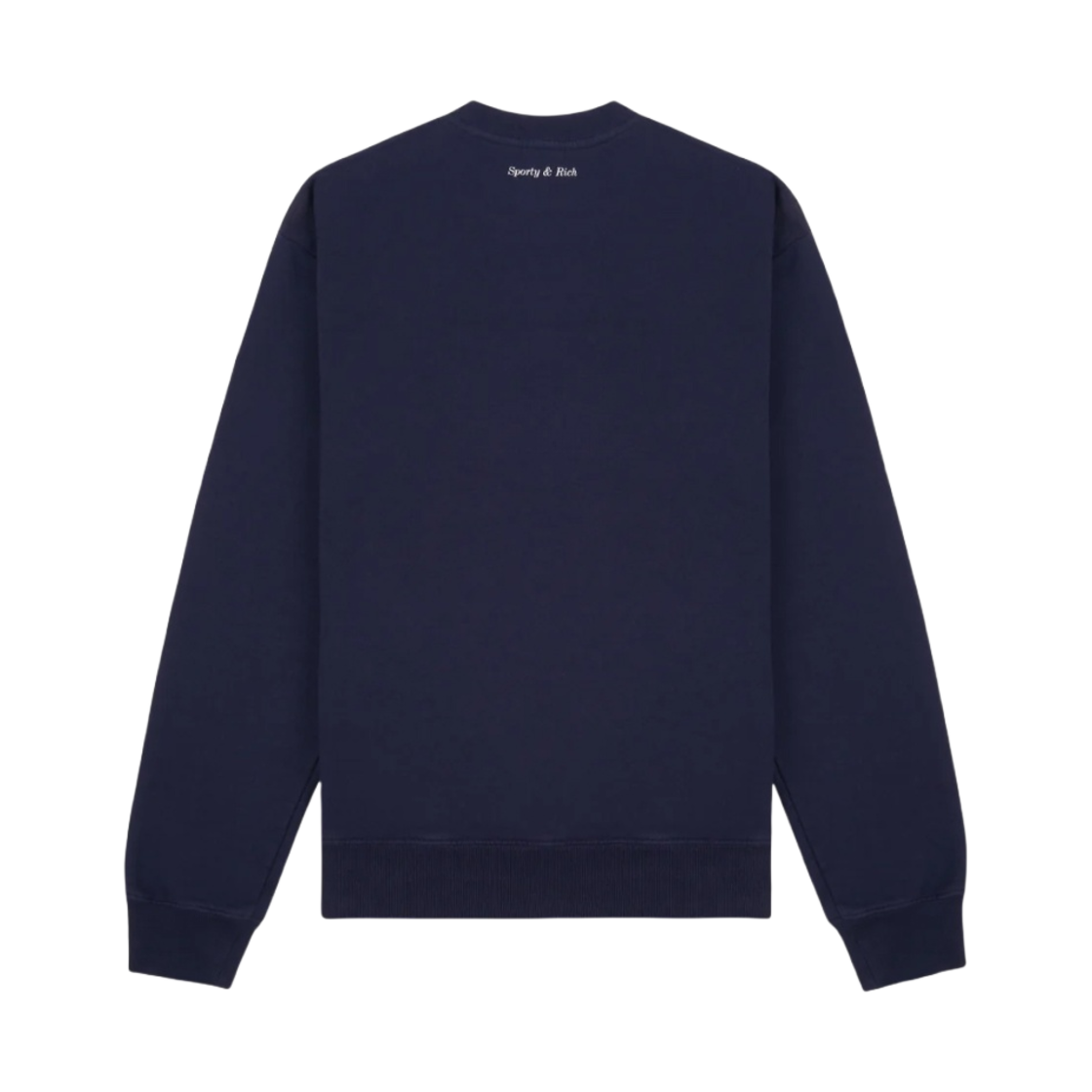 스포티 앤 리치 x 호텔 뒤 캡 에덴 록 에덴 크레스트 크루넥 네이비 화이트(Sporty & Rich x Hotel Du Cap-Eden-Roc Eden Crest Crewneck Navy White) - 2