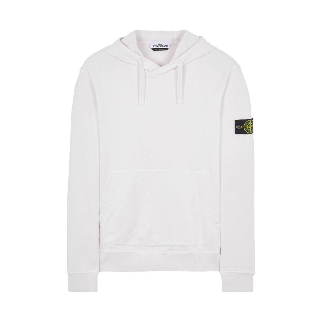761564151-V0080 Stone Island 64151 Cotton Fleece Hooded Sweatshirt Rose - 22SS